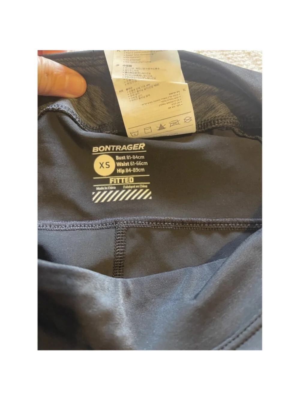 NEW Bontrager Vella Womens Spin Cycling Shorts Black Padded NWT XS